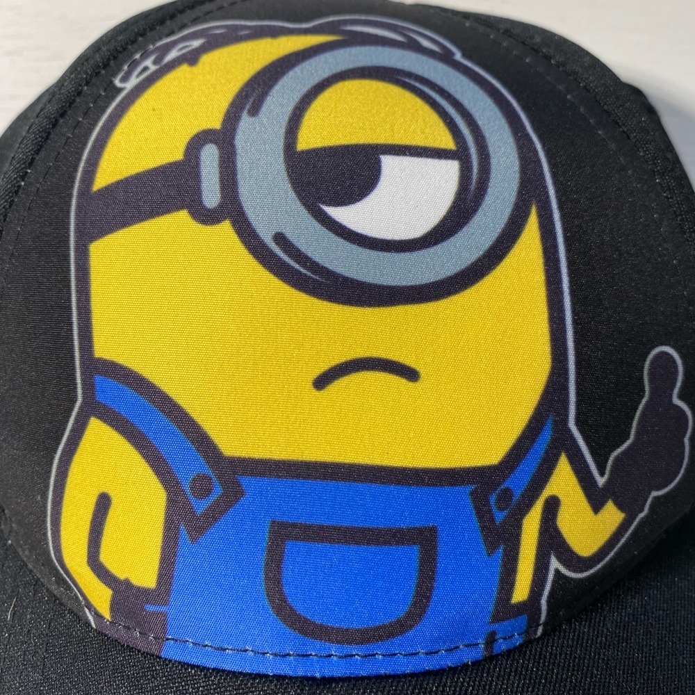 Minions Despicable Me Snapback Ball Cap Hat Adjustable Baseball Kids
